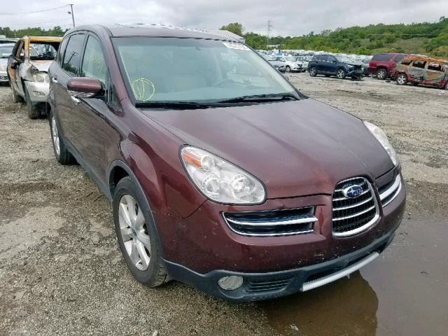 4S4WX86C064413085 - 2006 SUBARU B9 TRIBECA MAROON photo 1