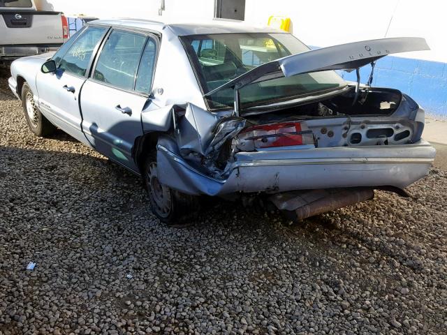 1G4CW52K3SH604357 - 1995 BUICK PARK AVENU SILVER photo 3