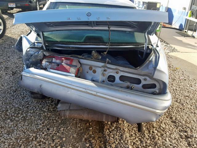 1G4CW52K3SH604357 - 1995 BUICK PARK AVENU SILVER photo 9