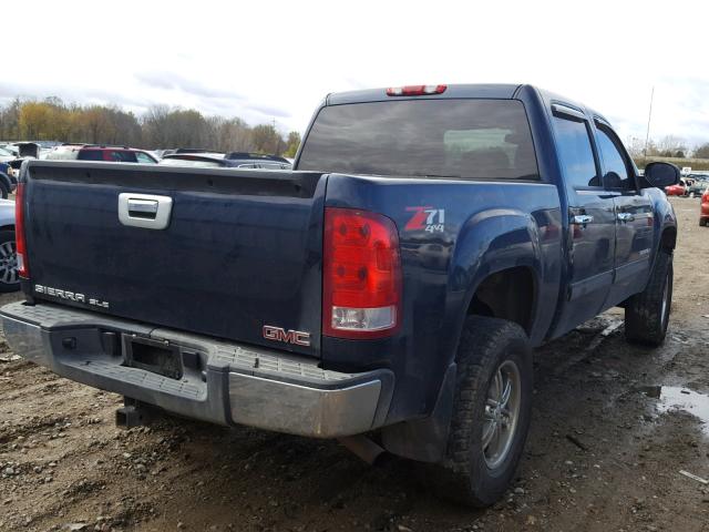 2GTEK13MX71552057 - 2007 GMC NEW SIERRA BLUE photo 4