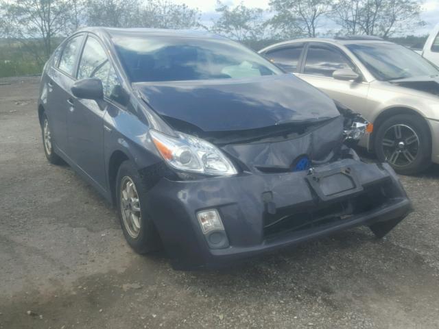 JTDKN3DU2A0017103 - 2010 TOYOTA PRIUS GRAY photo 1