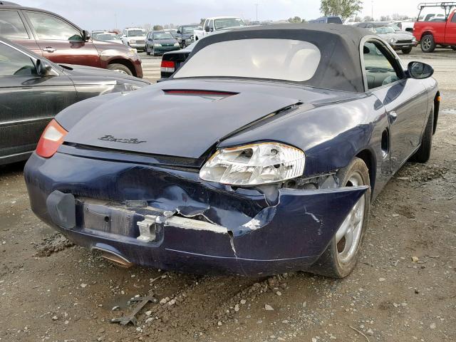 WP0CA2980XU623717 - 1999 PORSCHE BOXSTER BLUE photo 4