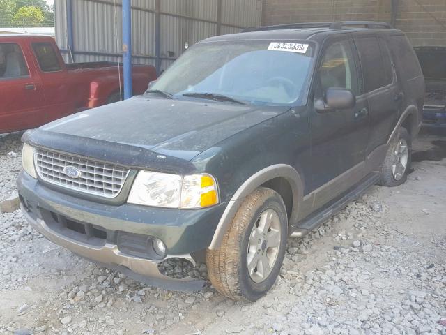 1FMZU64K13UC03143 - 2003 FORD EXPLORER E GREEN photo 2