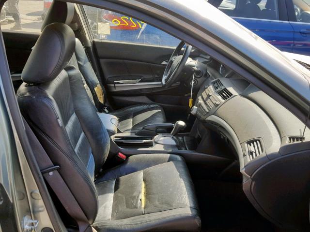 JHMCP26818C056863 - 2008 HONDA ACCORD EXL GREEN photo 5