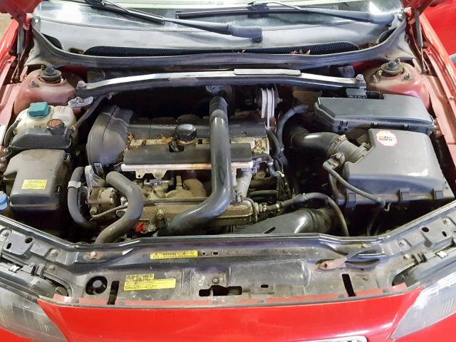 YV1SW53D621187917 - 2002 VOLVO V70 T5 TUR RED photo 7