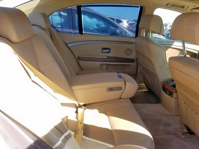 WBAGN63554DS54955 - 2004 BMW 745 LI TAN photo 6