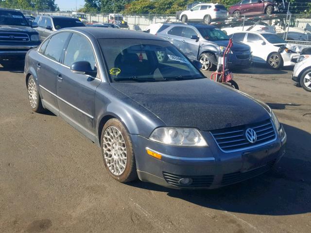 WVWRH63B04P207405 - 2004 VOLKSWAGEN PASSAT GLX BLUE photo 1