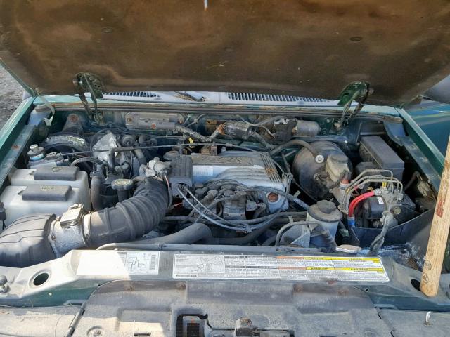 1FMZU35P4WUA16993 - 1998 FORD EXPLORER GREEN photo 7