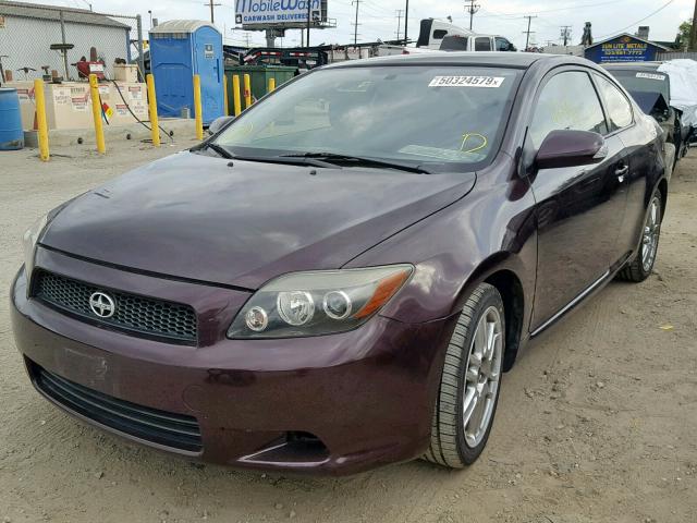 JTKDE3B79A0315209 - 2010 SCION TC MAROON photo 2