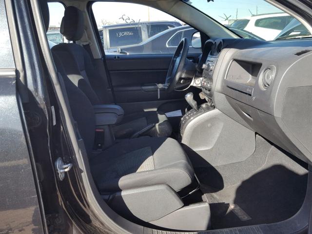 1J4NF4FB4AD553159 - 2010 JEEP COMPASS SP შავი ფოტო 5