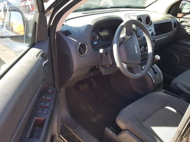 1J4NF4FB4AD553159 - 2010 JEEP COMPASS SP შავი ფოტო 9