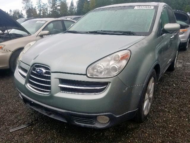 4S4WX83C864422704 - 2006 SUBARU B9 TRIBECA GREEN photo 2