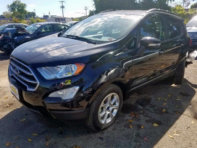 MAJ6S3GL1KC265782 - 2019 FORD ECOSPORT S BLACK photo 2