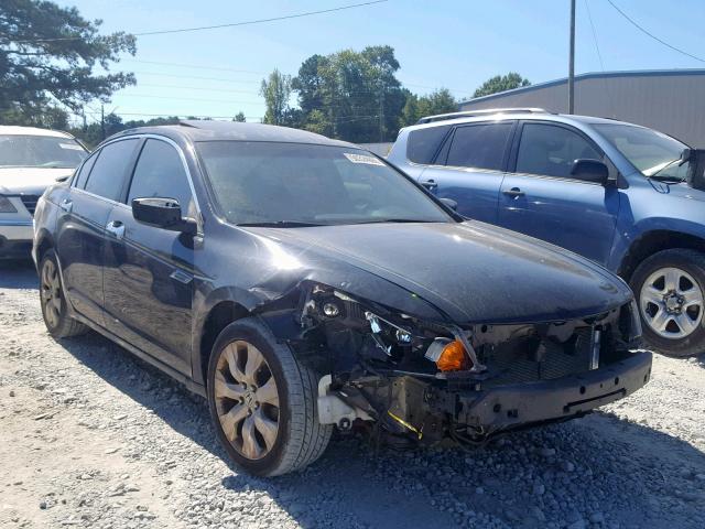 1HGCP36888A053561 - 2008 HONDA ACCORD EXL BLACK photo 1