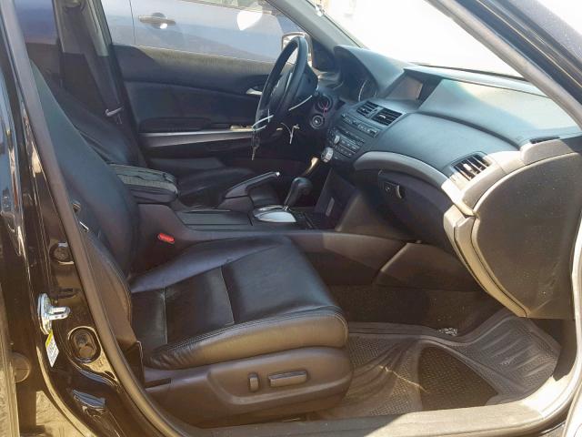 1HGCP36888A053561 - 2008 HONDA ACCORD EXL BLACK photo 5