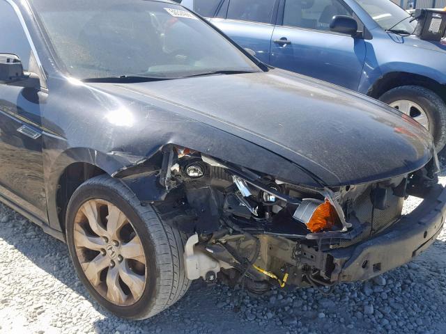 1HGCP36888A053561 - 2008 HONDA ACCORD EXL BLACK photo 9