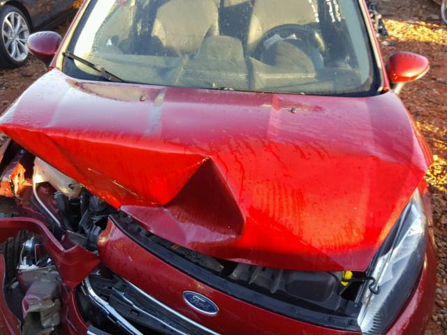 3FADP4BJXFM114500 - 2015 FORD FIESTA SE RED photo 7