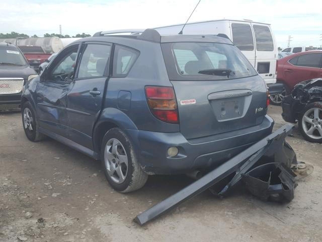 5Y2SL65876Z422126 - 2006 PONTIAC VIBE BLUE photo 3