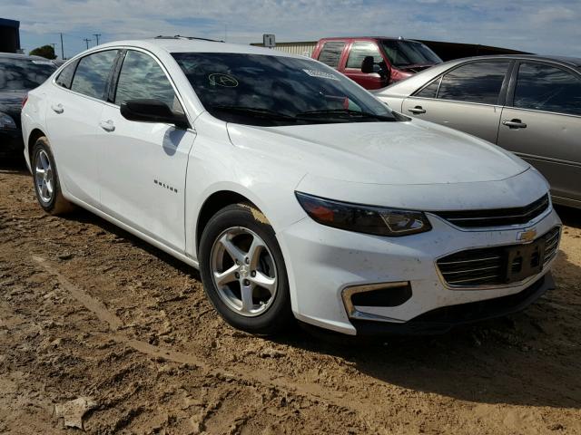 1G1ZB5ST5GF313373 - 2016 CHEVROLET MALIBU LS 白色 照片 1