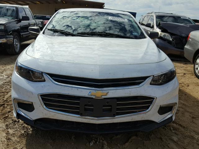 1G1ZB5ST5GF313373 - 2016 CHEVROLET MALIBU LS 白色 照片 9