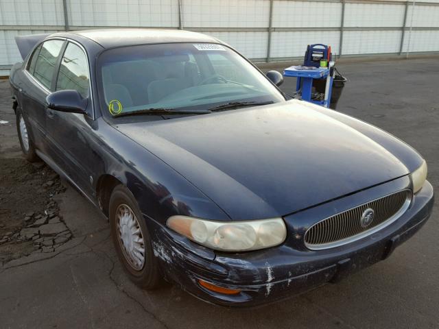 1G4HP54K924198561 - 2002 BUICK LESABRE CU BLUE photo 1