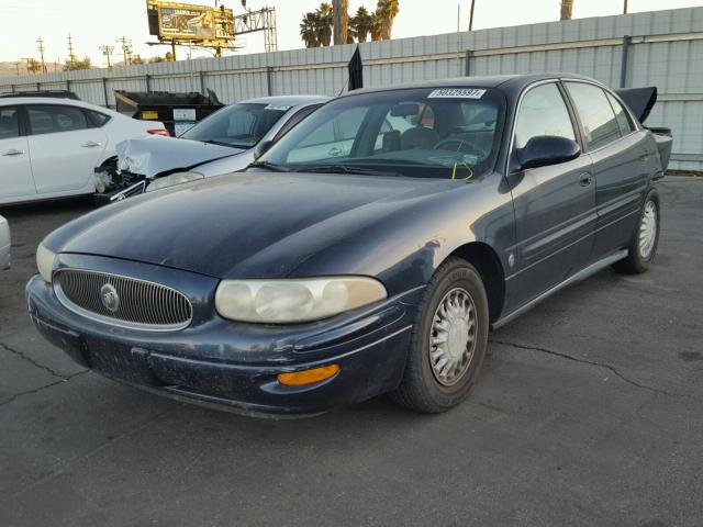 1G4HP54K924198561 - 2002 BUICK LESABRE CU BLUE photo 2