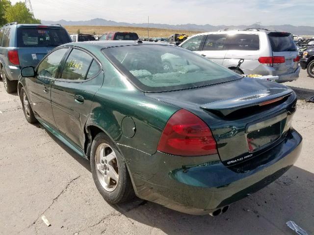 2G2WS522X41166640 - 2004 PONTIAC GRAND PRIX Կանաչ լուսանկար 3