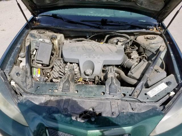 2G2WS522X41166640 - 2004 PONTIAC GRAND PRIX Կանաչ լուսանկար 7