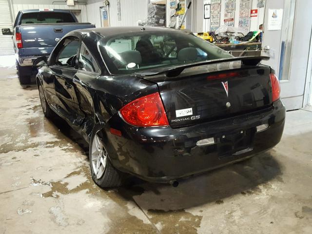 1G2AL18F787249638 - 2008 PONTIAC G5 BLACK photo 3