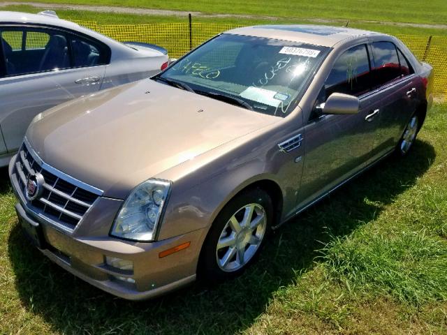 1G6DW67V080125227 - 2008 CADILLAC STS BROWN photo 2