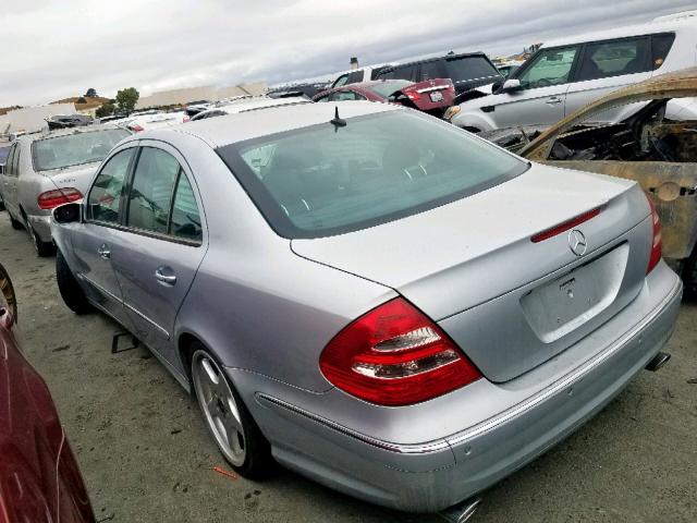 WDBUF56J16A827889 - 2006 MERCEDES-BENZ E 350 SILVER photo 3