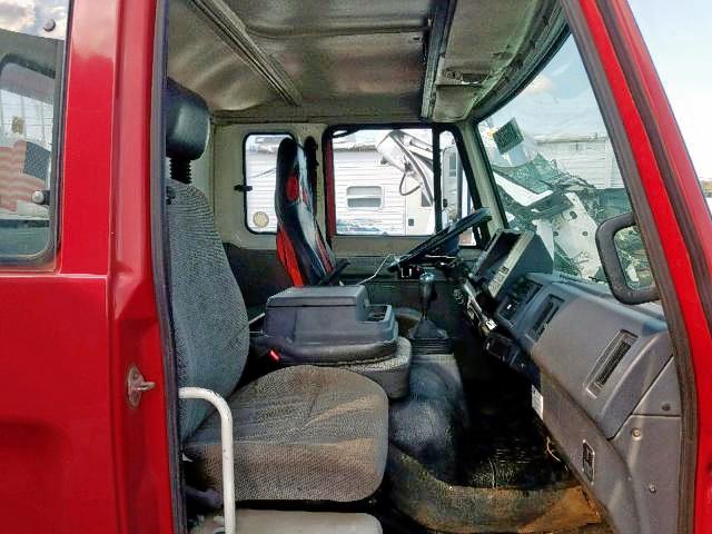 JALF5A122W3700870 - 1998 ISUZU FRR RED photo 5