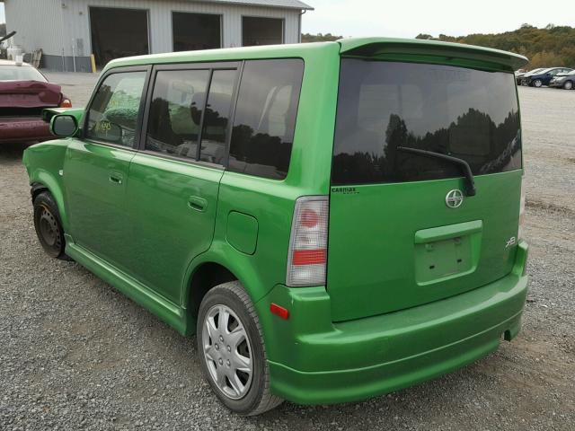 JTLKT334X64075052 - 2006 TOYOTA SCION XB Жасыл фото 3