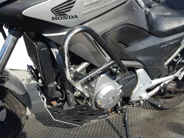 JH2RC6350DK100660 - 2013 HONDA NC700X SILVER photo 7