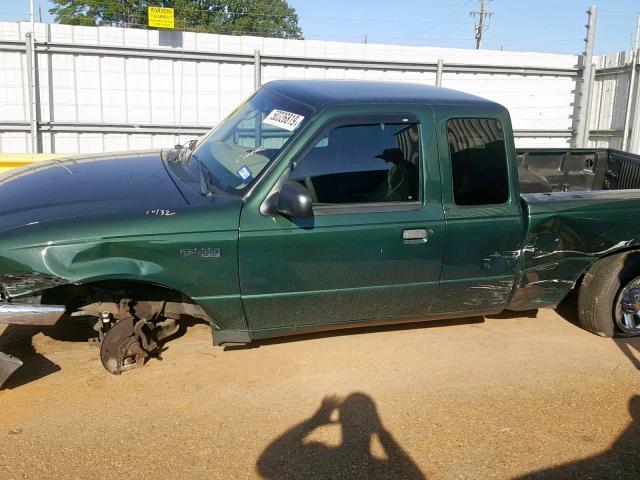 1FTYR44V03PB09639 - 2003 FORD RANGER SUP GREEN photo 9