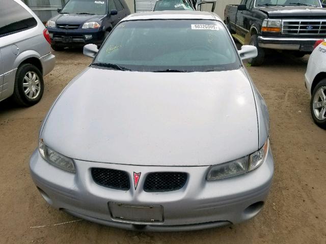 1G2WP52K5XF216746 - 1999 PONTIAC GRAND PRIX SILVER photo 9