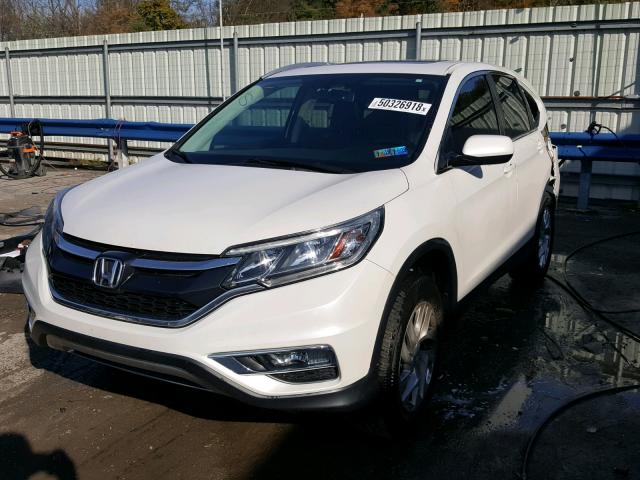 5J6RM4H72FL099572 - 2015 HONDA CR-V EXL WHITE photo 2