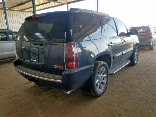 1GKFK63868J212243 - 2008 GMC YUKON DENA BLACK photo 4