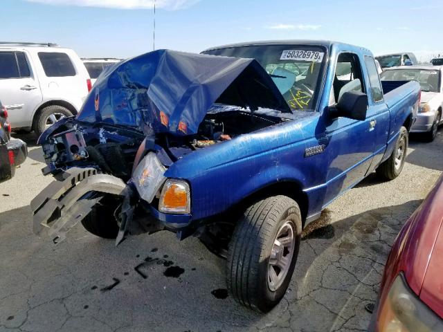 1FTYR14U67PA43366 - 2007 FORD RANGER SUP BLUE photo 2