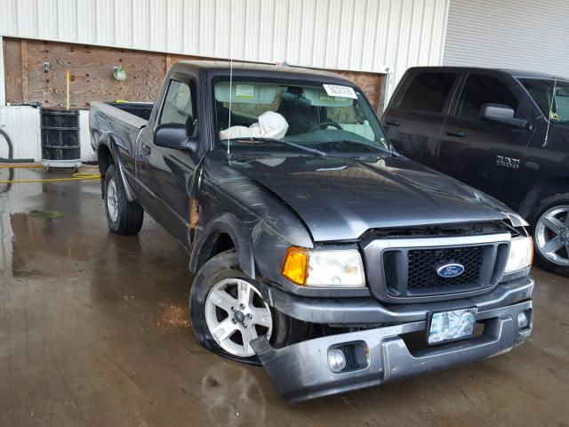 1FTYR10UX5PA03746 - 2005 FORD RANGER GRAY photo 1