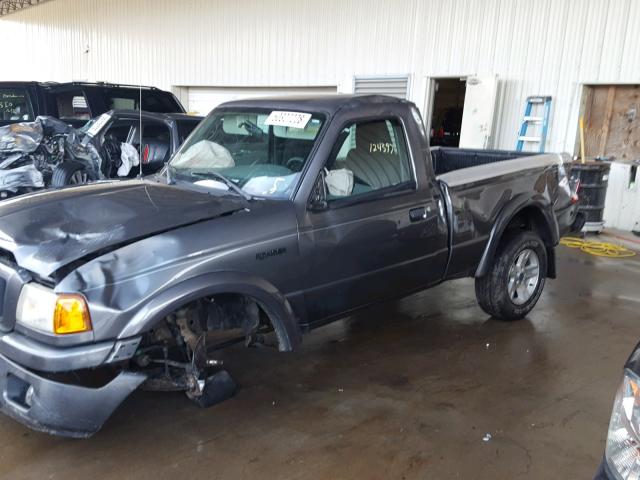 1FTYR10UX5PA03746 - 2005 FORD RANGER GRAY photo 9