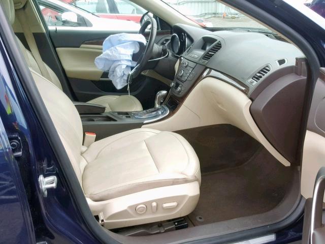 2G4GS5EVXC9153758 - 2012 BUICK REGAL PREM BLUE photo 5