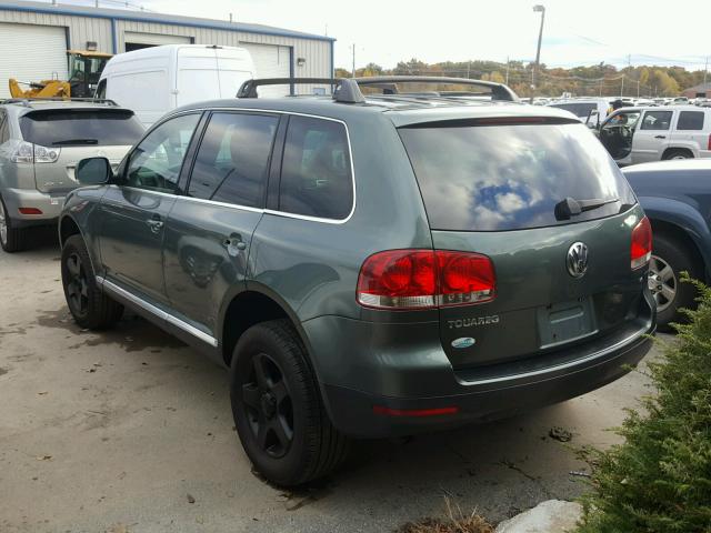 WVGBC67L24D032459 - 2004 VOLKSWAGEN TOUAREG 3. GREEN photo 3