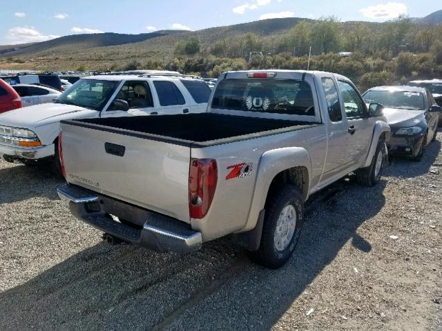 1GCDT196858175868 - 2005 CHEVROLET COLORADO SILVER photo 4