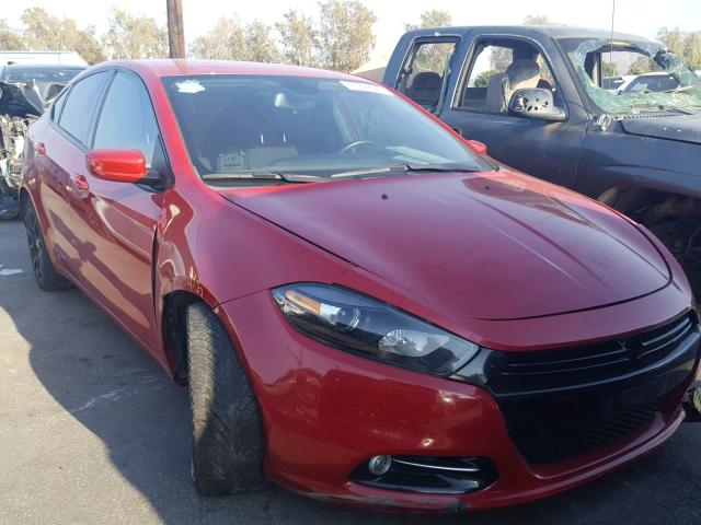 1C3CDFFA6GD801821 - 2016 DODGE DART SXT S RED photo 1