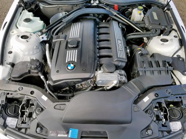 WBALM5C50BE379235 - 2011 BMW Z4 WHITE photo 7