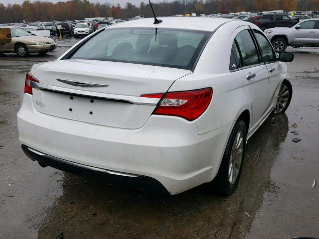 1C3CCBCG2EN183909 - 2014 CHRYSLER 200 LIMITE WHITE photo 4