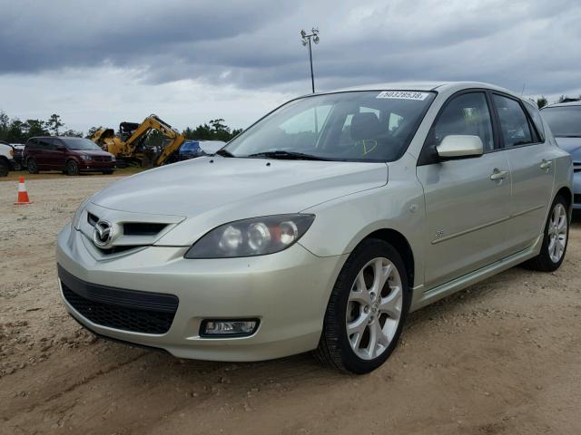 JM1BK343391214027 - 2009 MAZDA 3 S GREEN photo 2