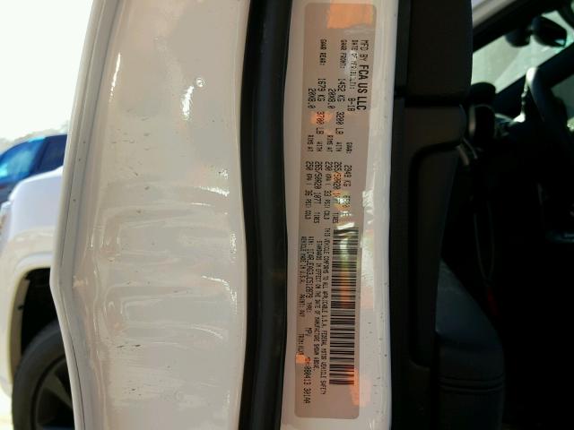 1C4RJEAG3JC512879 - 2018 JEEP GRAND CHER WHITE photo 10