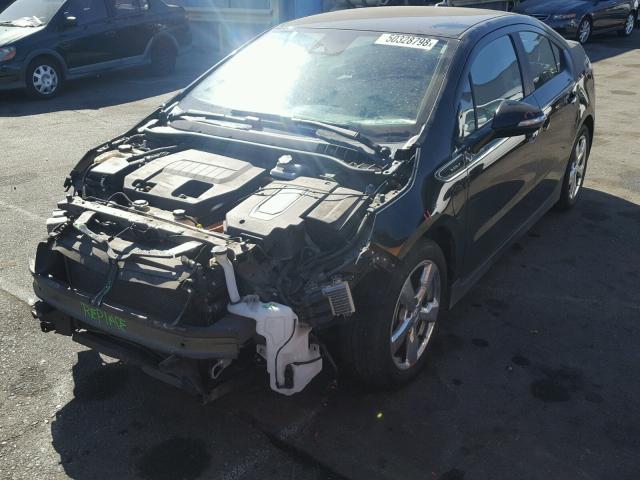 1G1RH6E49DU132146 - 2013 CHEVROLET VOLT BLACK photo 2